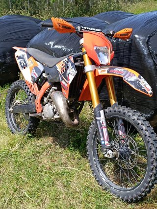 KTM SX 125 Motocross Naranja