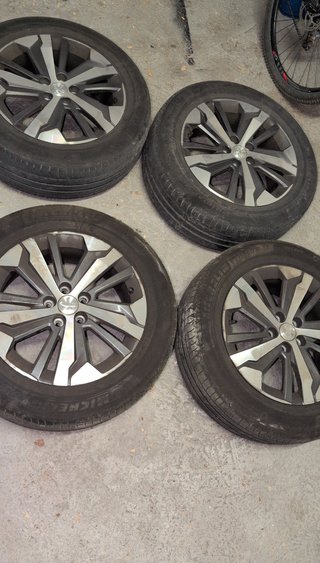 4 Llantas 17 Peugeot Rifter, neumatico primacy 3