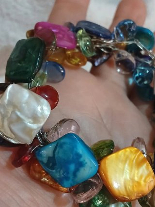 Pulsera Nacar Multicolor