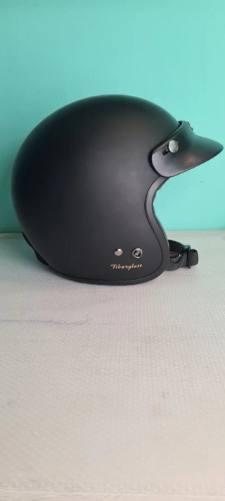 Casco moto estilo retro