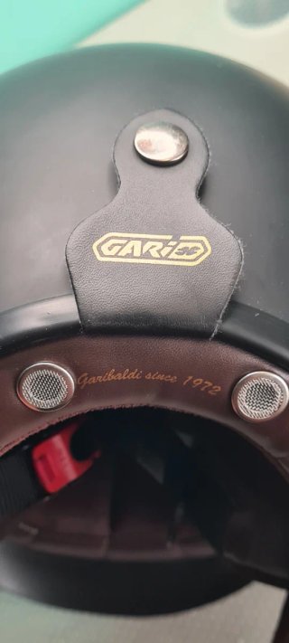 Casco moto estilo retro