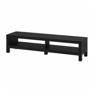 Mueble TV negro y REGALO MESA BAJA