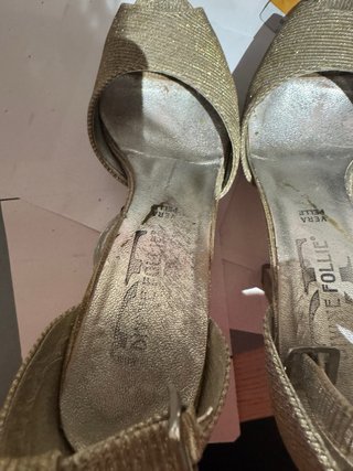 Sandali donna estivi oro