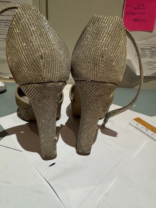 Sandali donna estivi oro