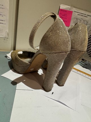 Sandali donna estivi oro