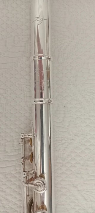 Flauta de plata TREVOR JAMES