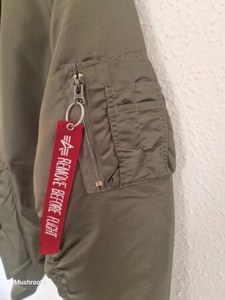 Chaqueta Alpha Industries Talla M Verde Militar