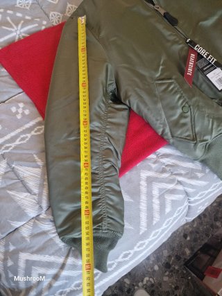 Chaqueta Alpha Industries Talla M Verde Militar