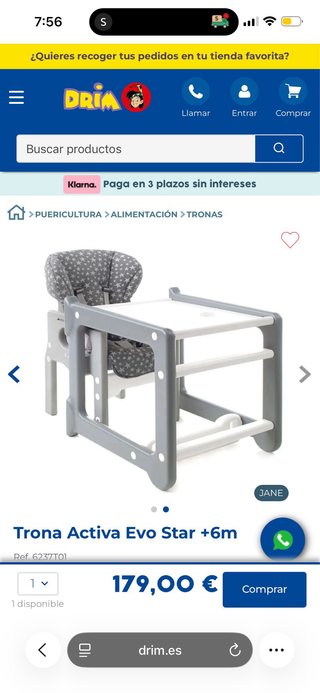 Trona Jané Activa Evo