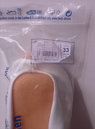 Zapatillas Gimnasia Rítmica Beck Talla 33