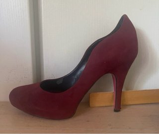 Scarpe GIANNI RENZI camoscio rosse