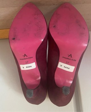 Scarpe GIANNI RENZI camoscio rosse