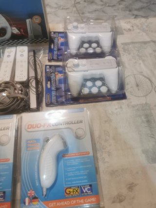 Lote Consola Nintendo Wii Accesorios