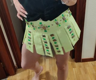 Shorts Highly Preppy con pedrería
