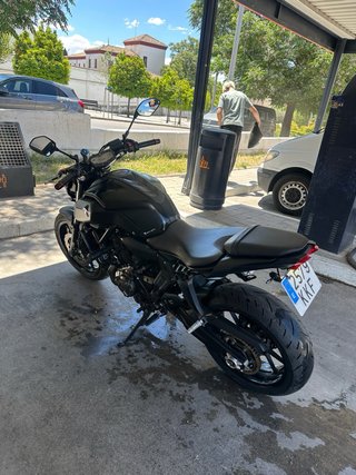 Yamaha MT-07 Negra  De 2018  700cc