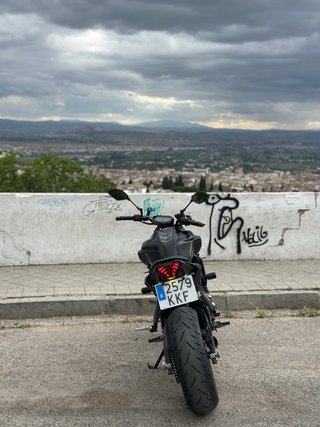 Yamaha MT-07 Negra  De 2018  700cc