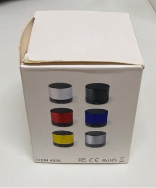 Altavoz Bluetooth Azul con entrada para Tarjeta