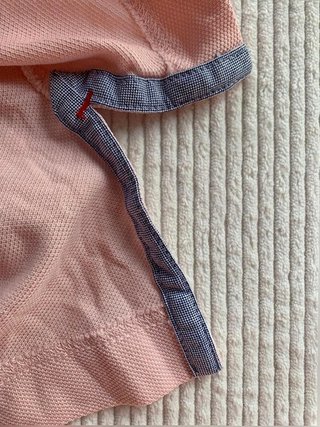 Tommy Hilfiger pink polo shirt men size L...