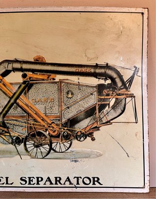 Cartel agrícola americano años 40 estilo Farmhouse
