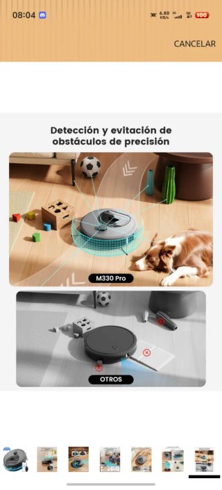 Lefant M330 Pro Robot Aspirador y Fregasuelos