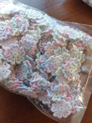 Adornos florales para ropa