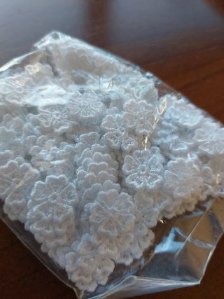 Adornos florales para ropa