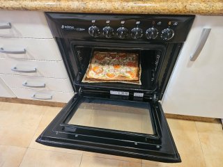 Cocina de gas y horno eléctrico Edesa
