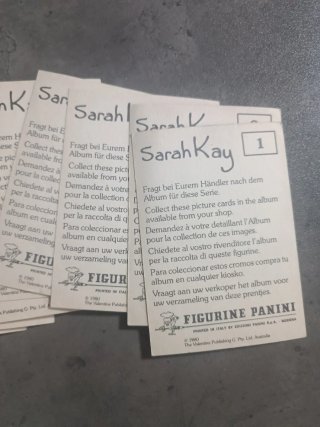 Lote 80 Cromos Sarah Kay 1980