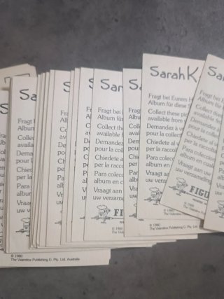 Lote 80 Cromos Sarah Kay 1980