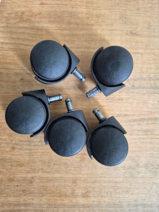 Ruedas Ikea Silla Oficina (Pack 5).