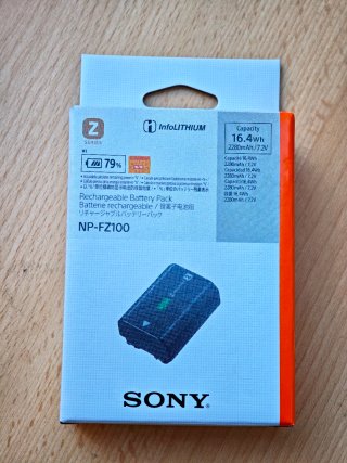 Batteria Sony FZ100