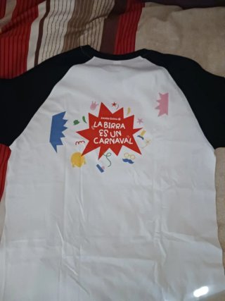 Camiseta Estrella Galicia Carnaval Talla L