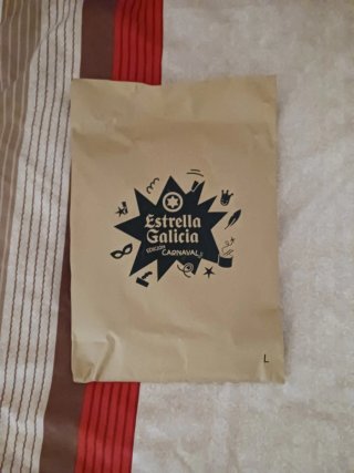 Camiseta Estrella Galicia Carnaval Talla L