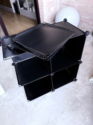Estantería Organizador Negro