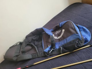 Set de palos de golf S, P, 7, 8, 9 y Bolsa1⁰