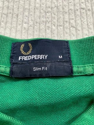 Fred Perry Men’s Polo Shirt Green Size M Good...
