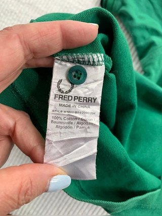 Fred Perry Men’s Polo Shirt Green Size M Good...