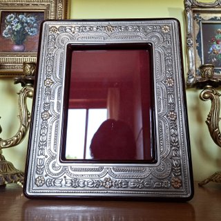 Cornice Portafoto Argento 925 anni 90 x foto 13x18