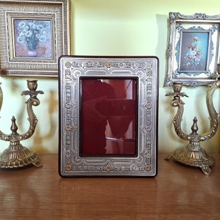 Cornice Portafoto Argento 925 anni 90 x foto 13x18