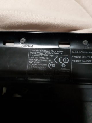 Portátil HP i3 Gris/Plateado 30 euros negociable