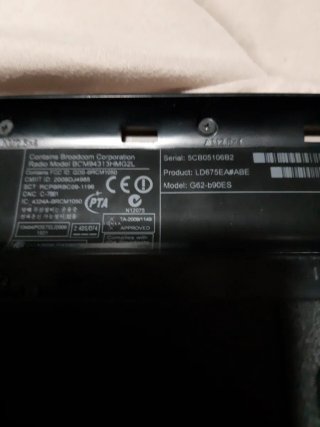 Portátil HP i3 Gris/Plateado 30 euros negociable