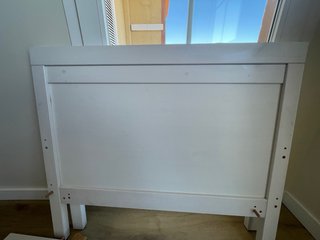 Cama extensible blanca IKEA Sundvik