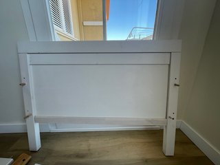 Cama extensible blanca IKEA Sundvik