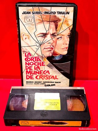 La Corta Noche de la Muñeca de Cristal VHS
