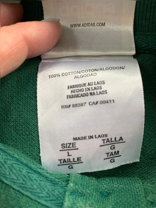 Adidas Football SB Team Polo Shirt Green Men’s...