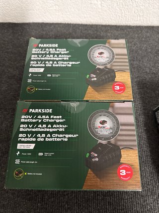 4 x Baterías PARKSIDE 20V 4Ah Smart