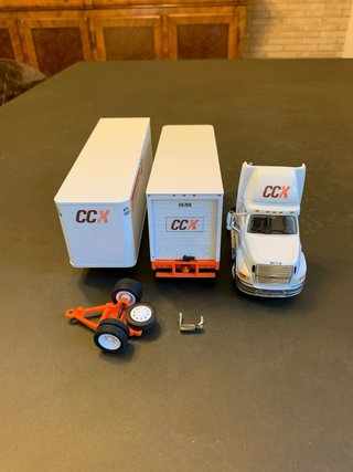 Modellino Camion CCX con Rimorchio
