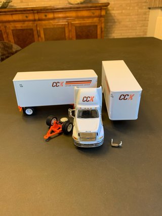 Modellino Camion CCX con Rimorchio