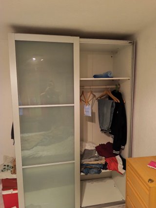 Armario puertas correderas cristal