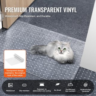 VEVOR Protector de Alfombra para Mascotas, a Prueba de Arañazos para Puerta